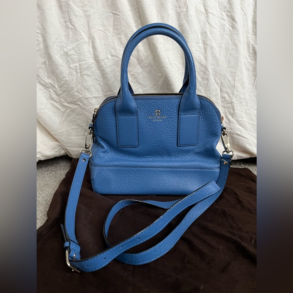 Beautiful Colbalt Blue Kate Spade handbag